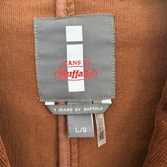 I Jeans by Buffalo Corduroy Blazer Tanya L Brown Elbow Patch Equestrian Academia - Picture 4 of 16